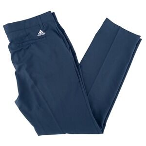 Adidas Mens 36x32 Ultimate 365 Golf Pants Blue Performance Stretch Taper HA6205